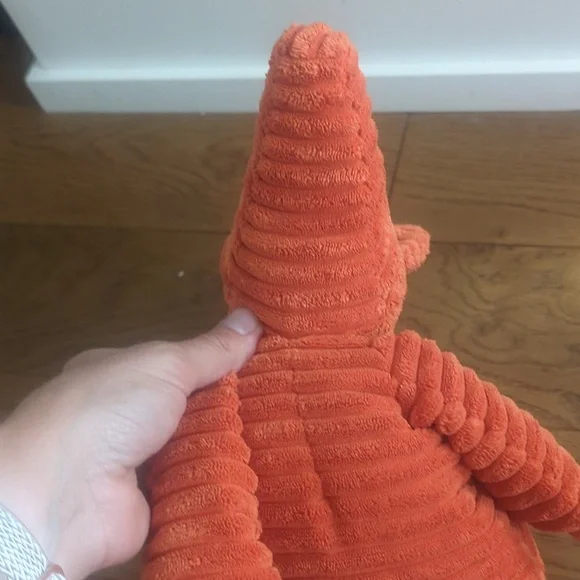 Jellycat London Cordy Roy Ardvark Anteater 18" Orange Stuffed Plush Animal - Picture 6 of 6